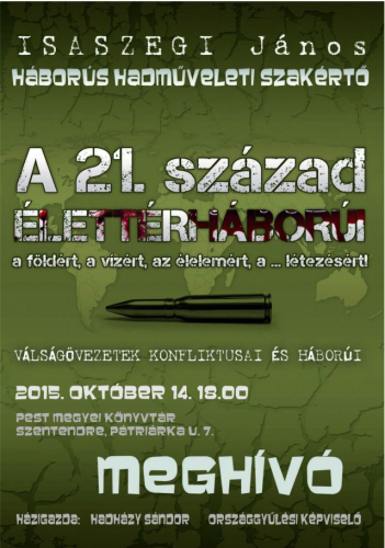 Előadás a migránsválságról